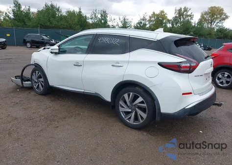 2020 Nissan Murano Sl Intelligent Awd из США, поврежденный, VIN 5N1AZ2CS1LN130357